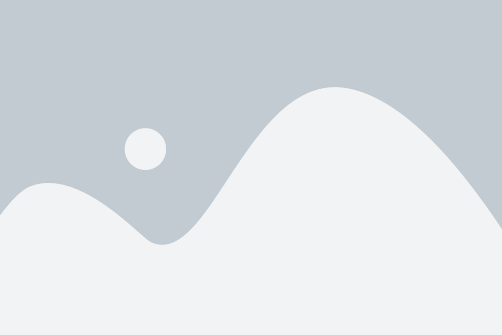 Illustration abstraite de montagnes et soleil gris